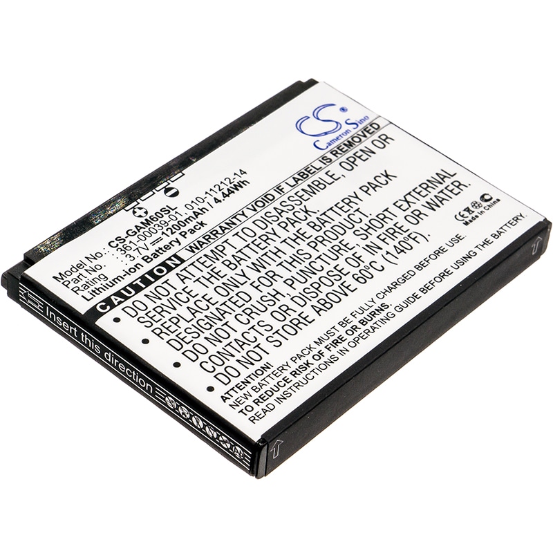 Batteri til mobiltelefon, smarttelefon for Garmin-Asus nuvifone G60
