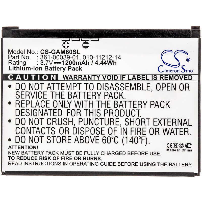 Batteri til mobiltelefon, smarttelefon for Garmin-Asus nuvifone G60