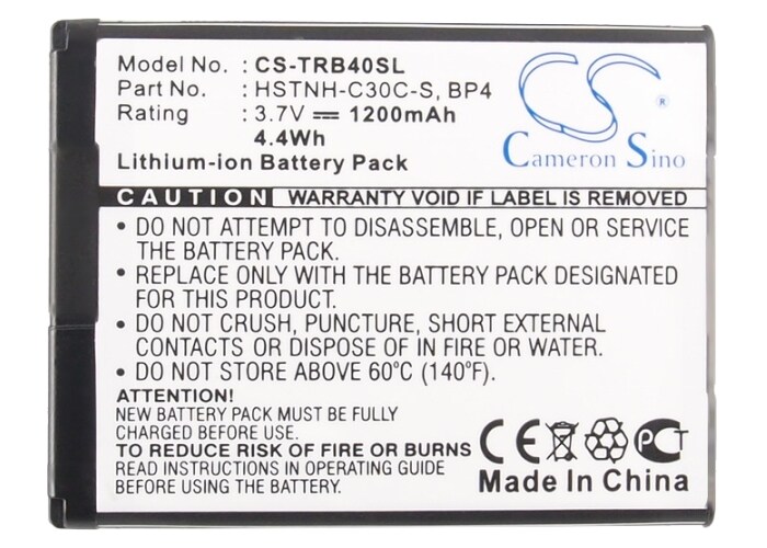 Batteri til mobiltelefon, smarttelefon for Palm Pre 3