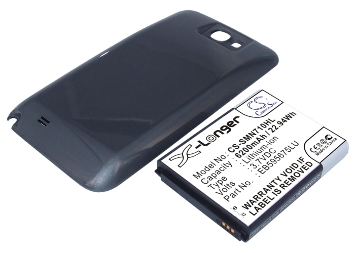Batteri til mobiltelefon, smarttelefon for Samsung GT-N7100, GT-N7105 m.fl.