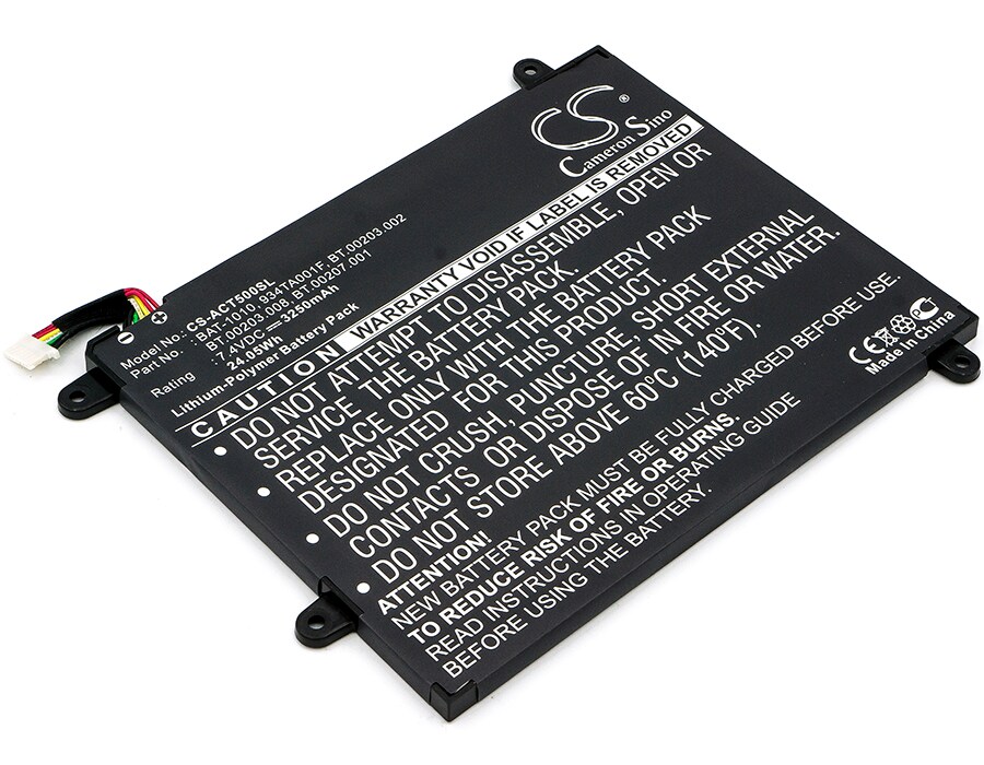 Batteri til nettbrett for Acer Iconia A500, Iconia Tablet A500, Iconia A500-10S32