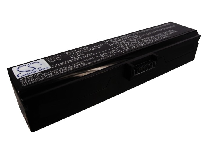 Batteri til bærbar PC, Notatbok for Toshiba Qosmio X770, Qosmio X770-107 m.fl.