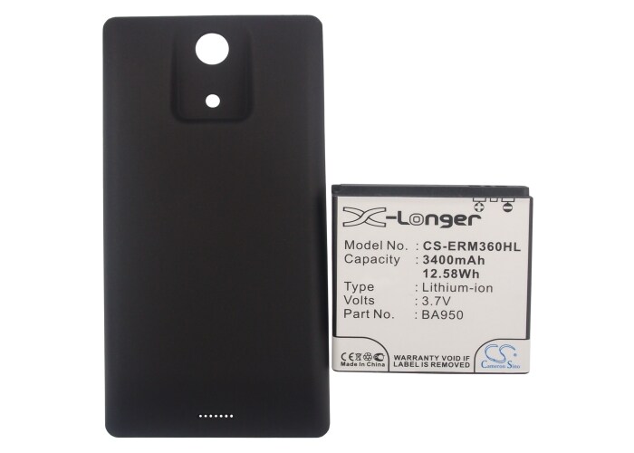 Batteri til mobiltelefon, smarttelefon for Sony Ericsson Xperia ZR, C5502, M36 m.fl.