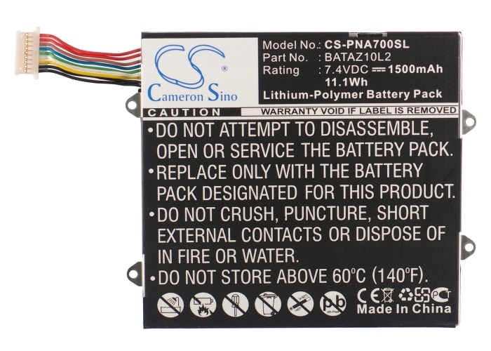 Batteri til nettbrett for Panasonic ELocity A7