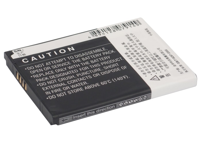 Batteri til mobiltelefon, smarttelefon for Gigabyte GSmart G1362