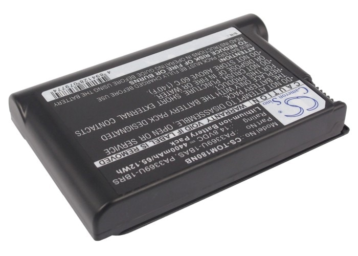 Batteri til bærbar PC, Notatbok for Toshiba Satellite M18, Satellite M19
