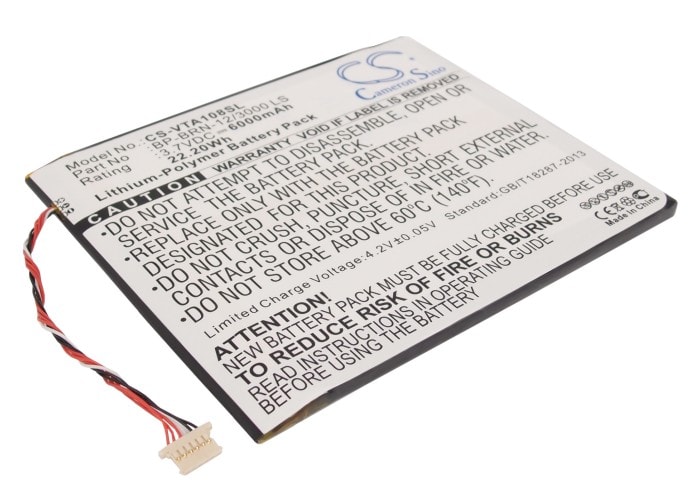 Batteri til nettbrett for Vizio VIA 8", VTAB1008