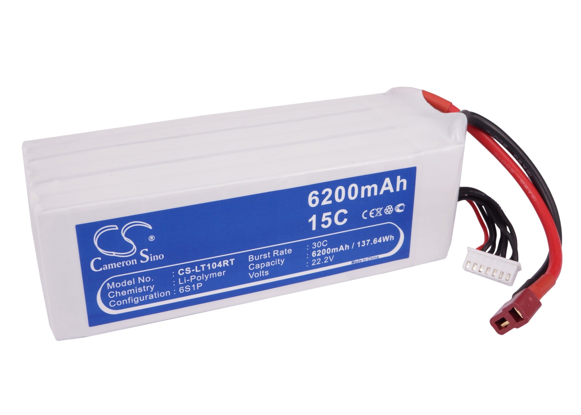 Batteri til RC-biler CS-LT104RT