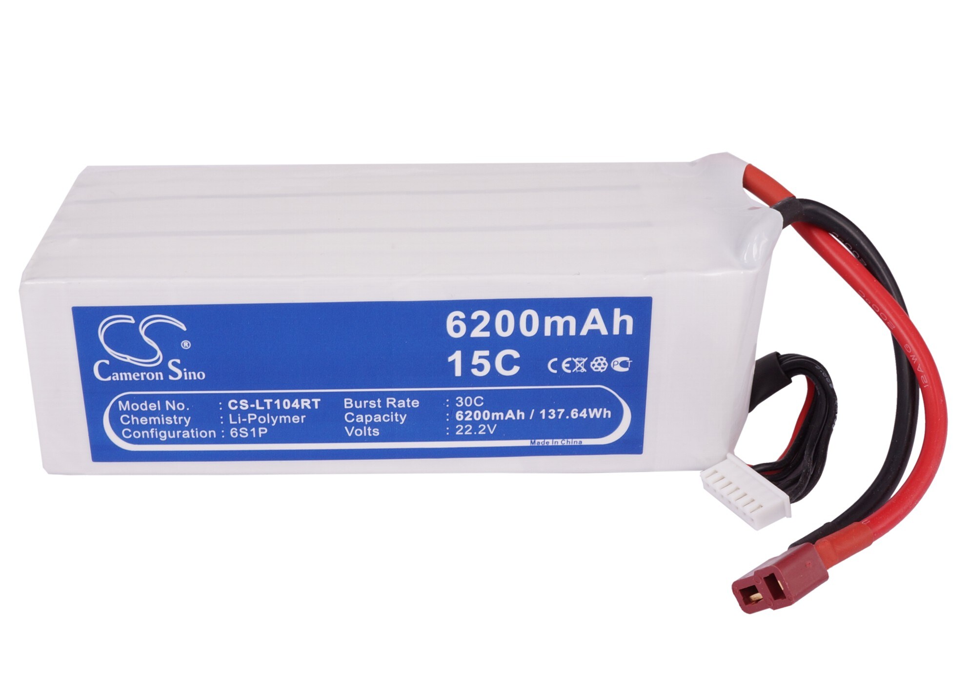 Batteri til RC-biler CS-LT104RT