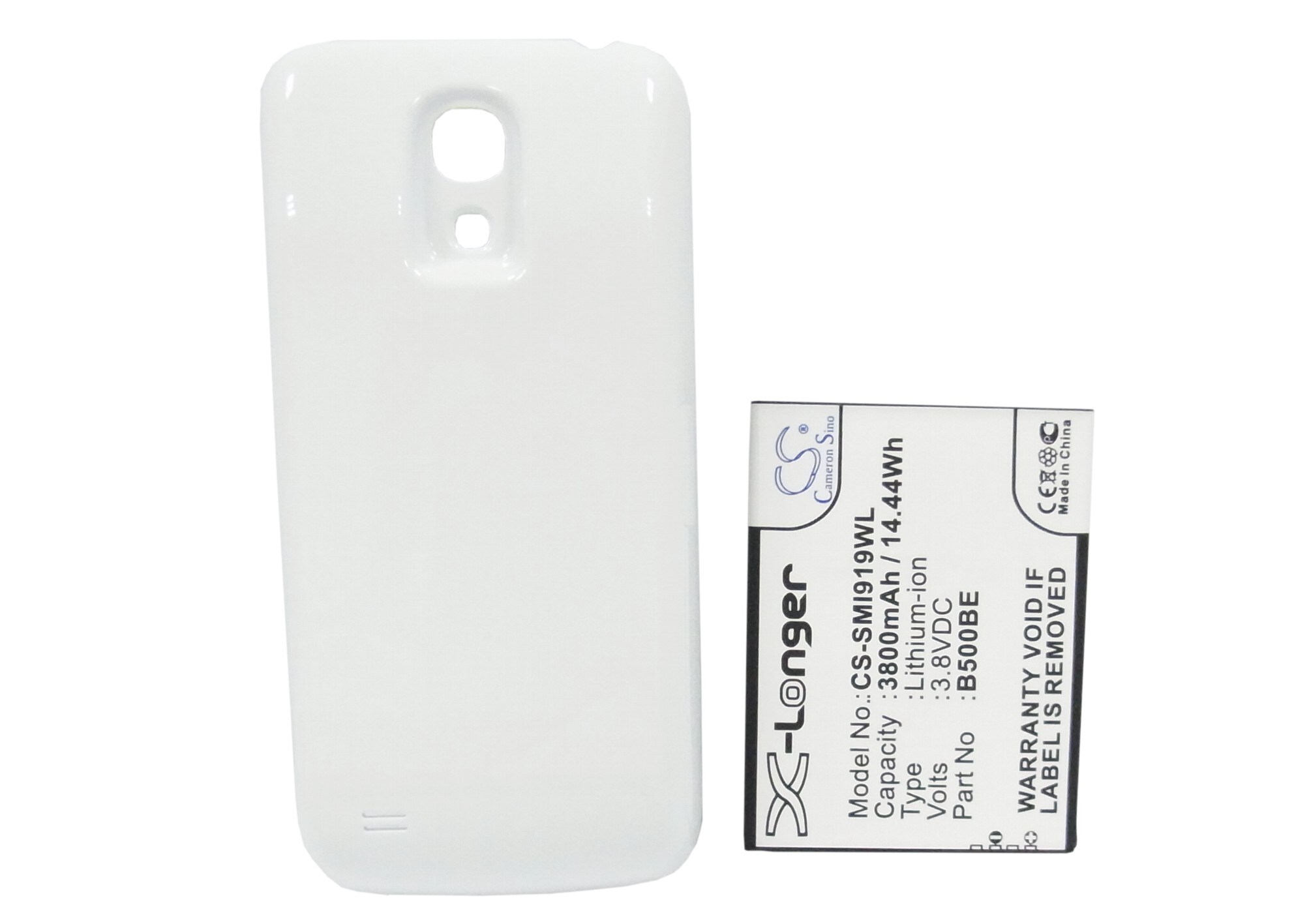 Batteri til mobiltelefon, smarttelefon for Samsung GT-i9190, Galaxy S4 Mini, GT-i9195 m.fl.