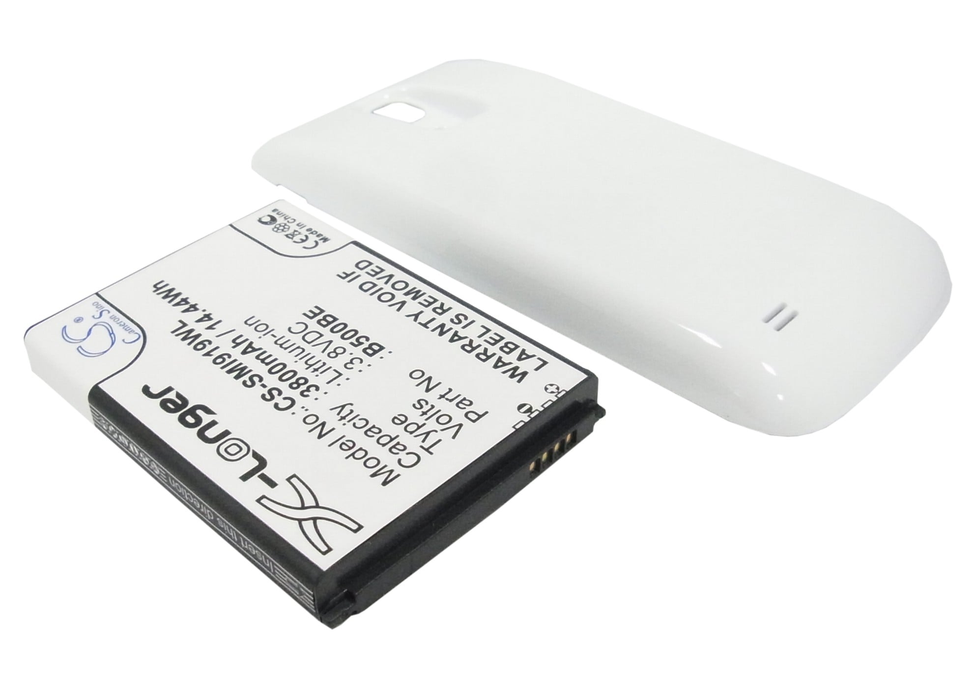 Batteri til mobiltelefon, smarttelefon for Samsung GT-i9190, Galaxy S4 Mini, GT-i9195 m.fl.