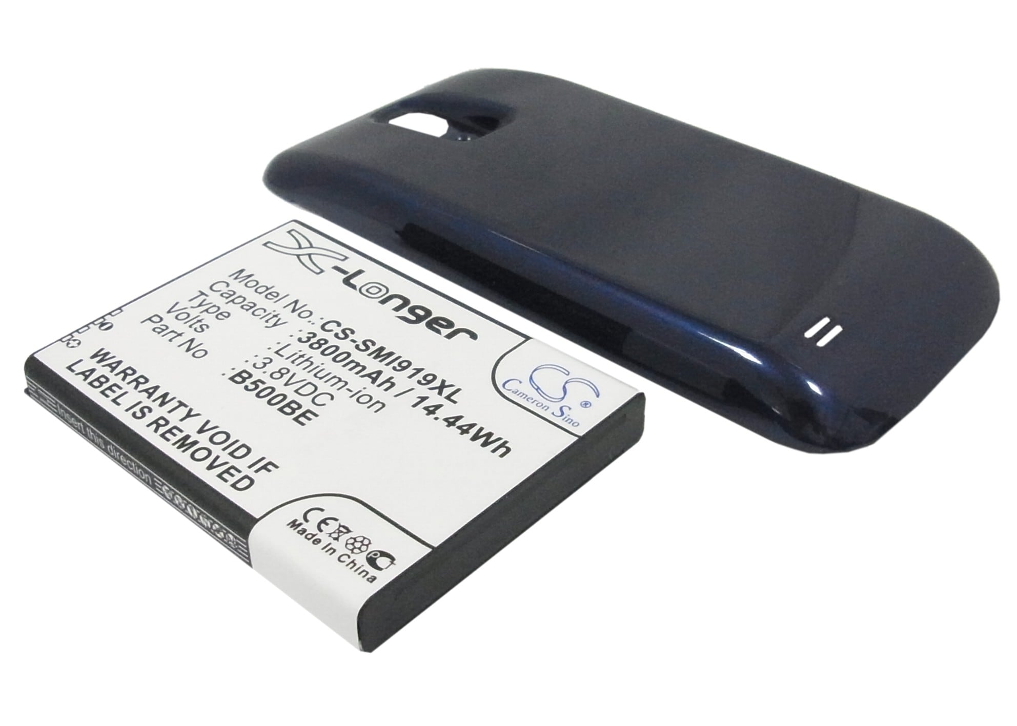 Batteri til mobiltelefon, smarttelefon for Samsung GT-i9190, Galaxy S4 Mini, GT-i9195 m.fl.