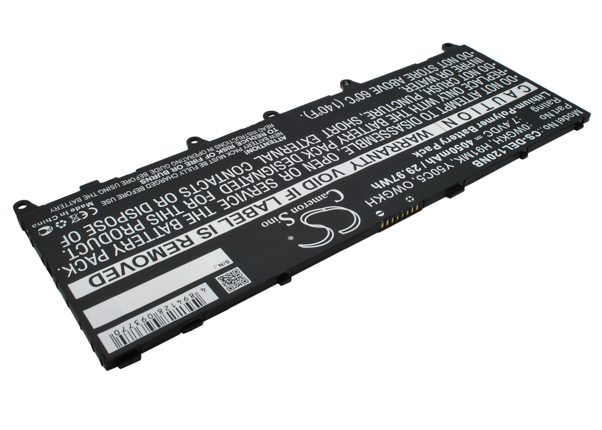 Batteri til bærbar PC, Dell Latitude 10e, Latitude 10-ST2e