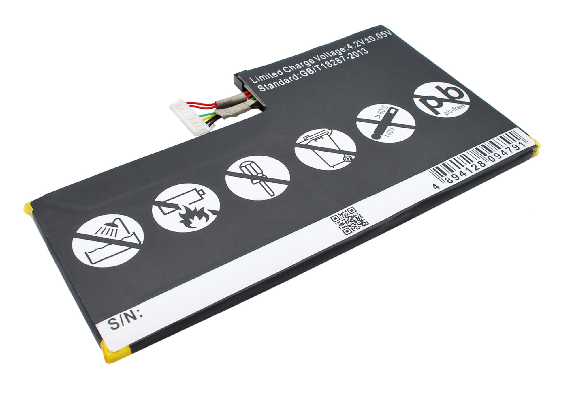 Batteri til nettbrett for Acer Iconia A1-810 7,9", Iconia W4-820-2668, Iconia W4-820 m.fl.