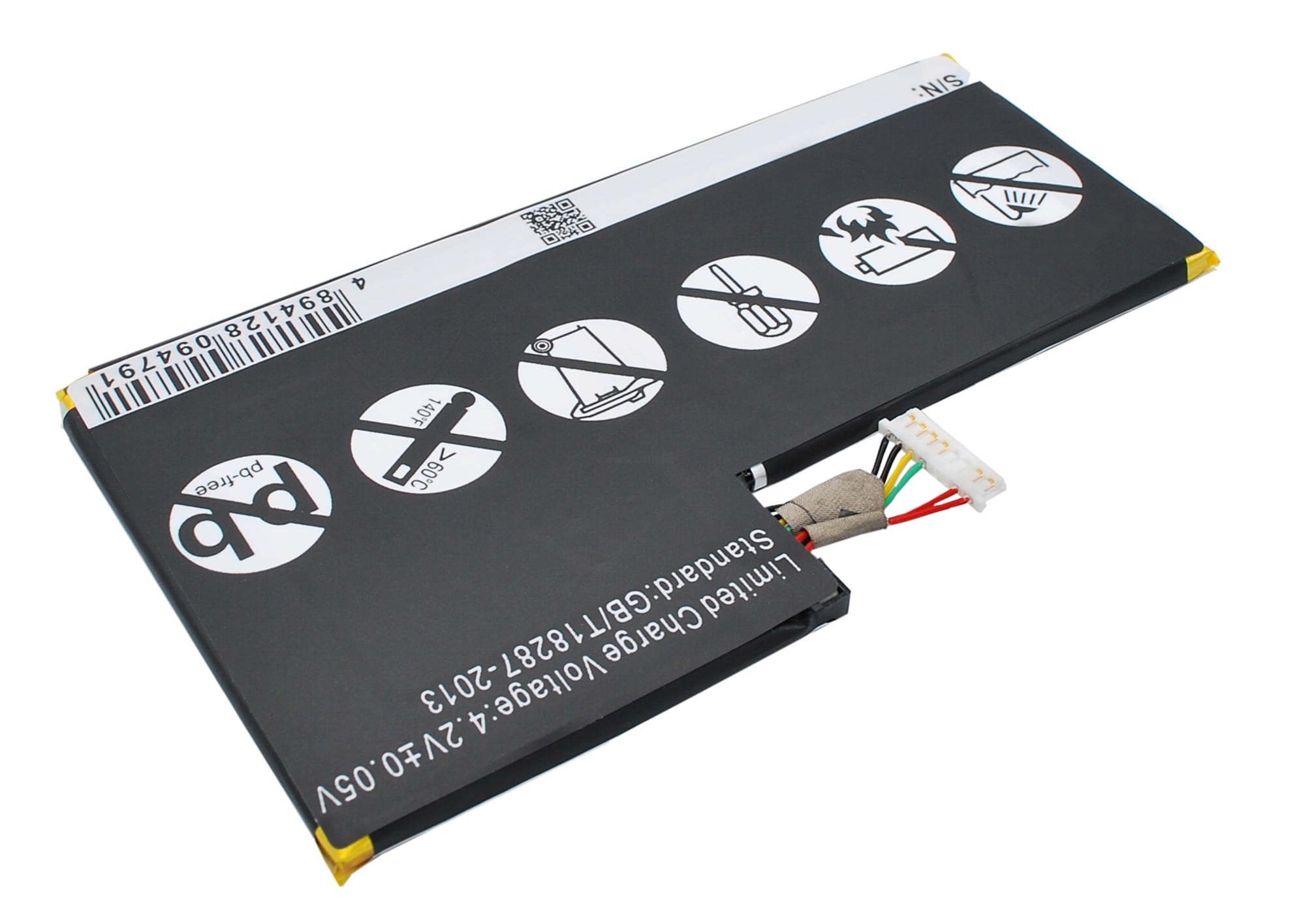 Batteri til nettbrett for Acer Iconia A1-810 7,9", Iconia W4-820-2668, Iconia W4-820 m.fl.