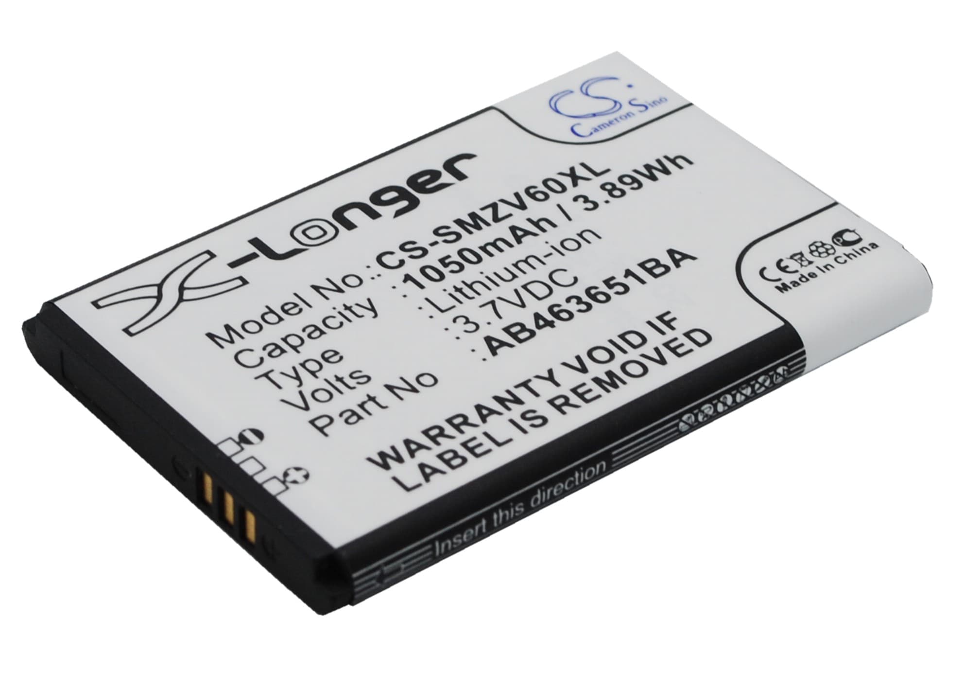 Batteri til mobiltelefon, smarttelefon for Samsung Katalyst T739, SGH-T739 Katalyst m.fl.