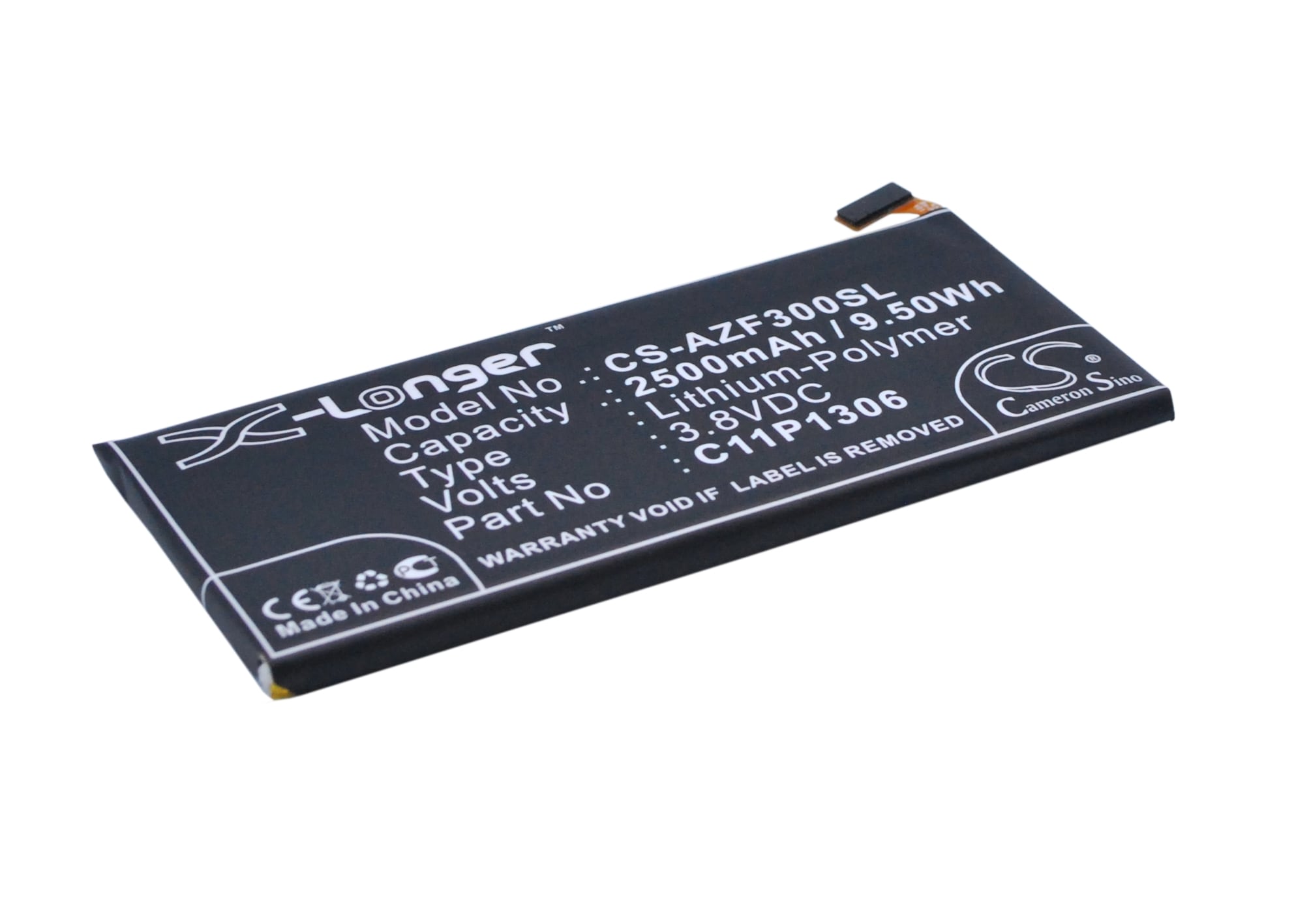 Batteri til mobiltelefon, smarttelefon for Asus PadFone3, A86