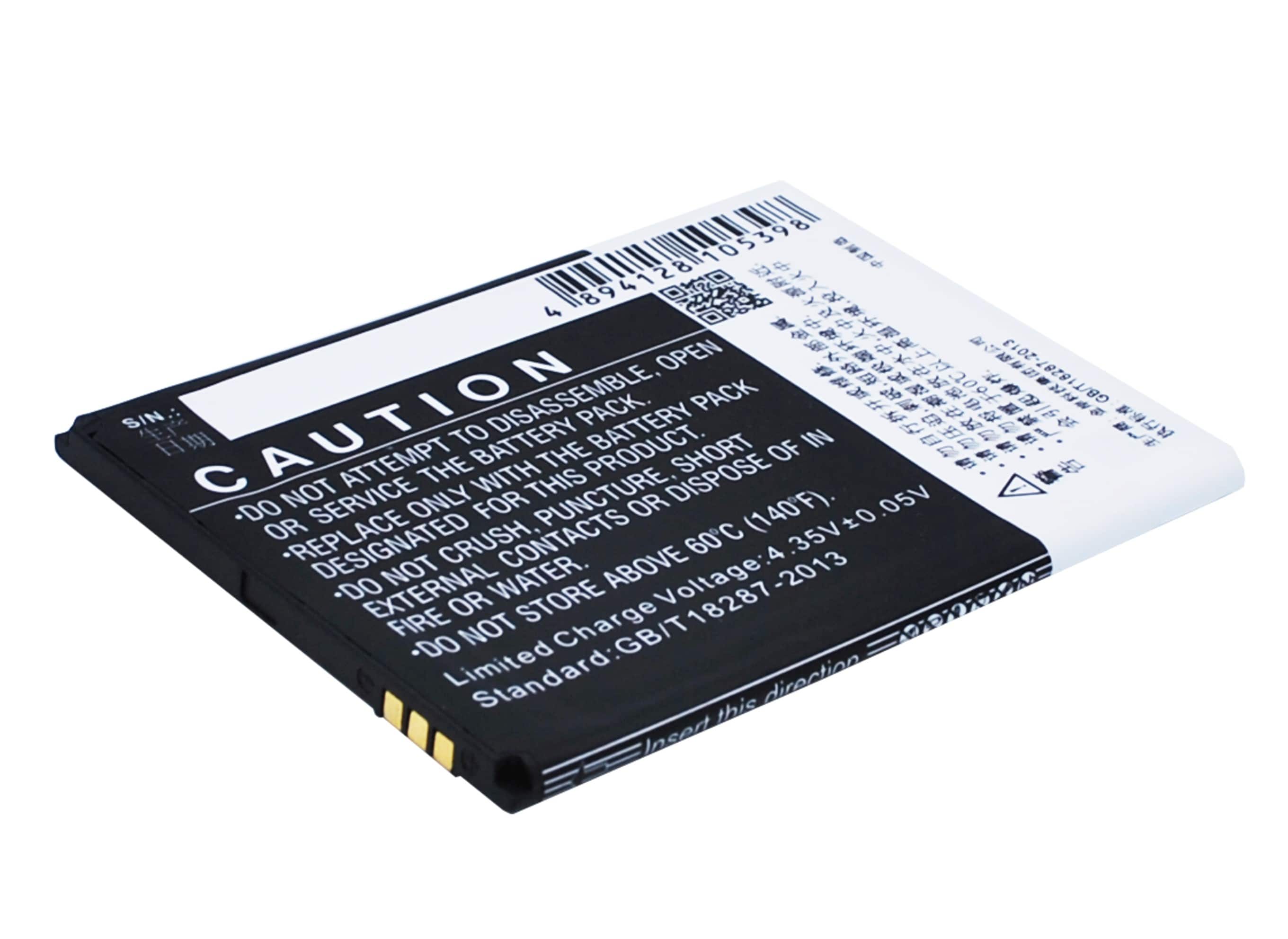 Batteri til mobiltelefon, smarttelefon for ZOPO ZP530, ZP532