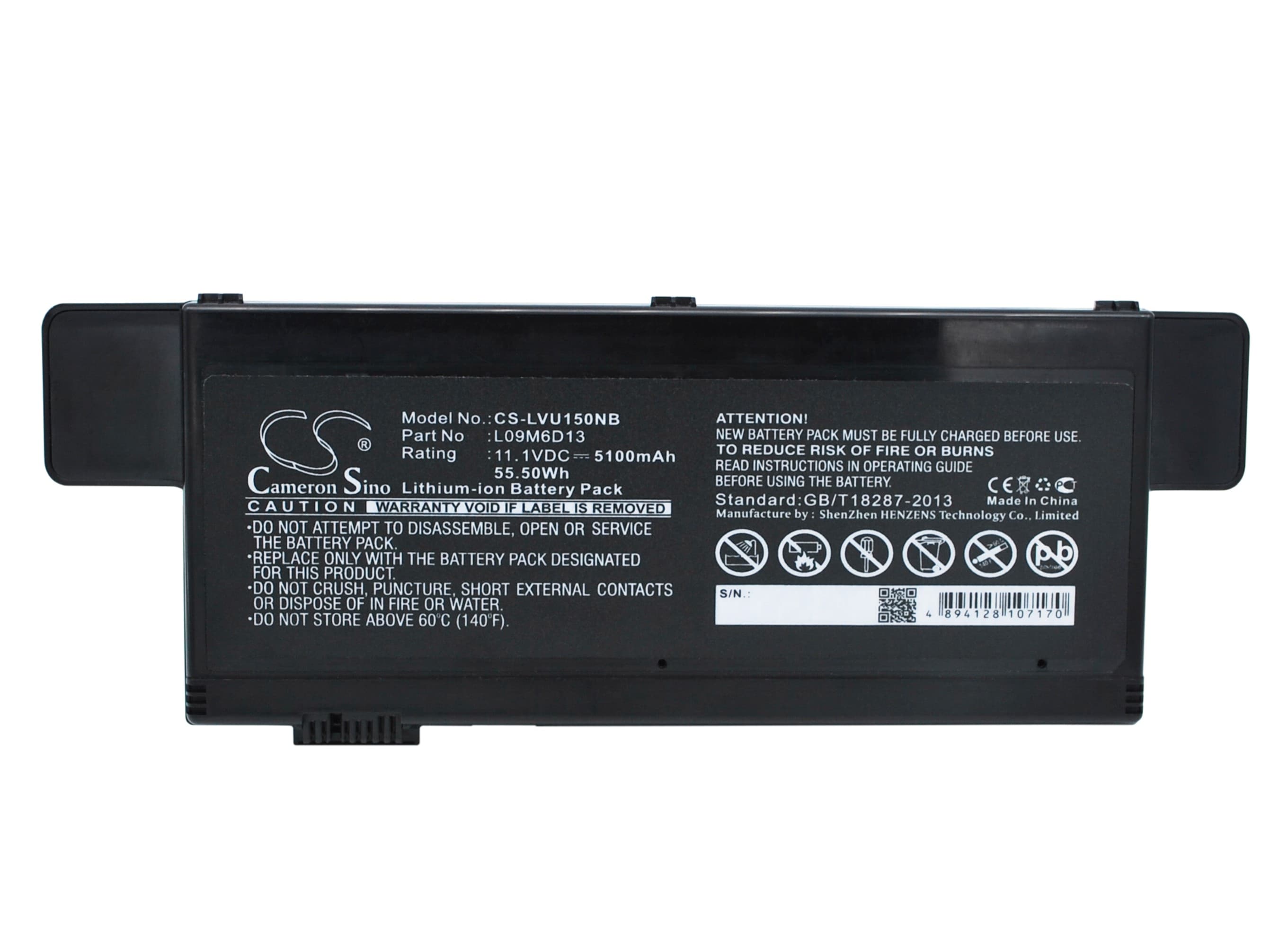Batteri til bærbar PC, Lenovo IdeaPad U150, IdeaPad U150-6909 m.fl.
