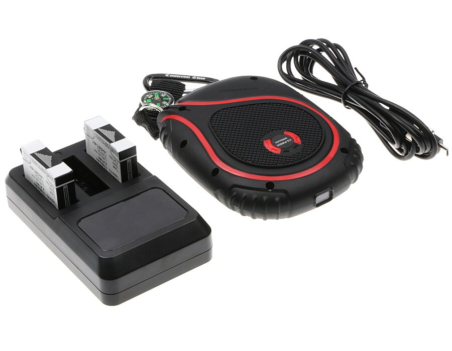 Batteri til sminkespeil for GoPro Hero 4, Hero 4 Silver, Hero 4 Black m.fl.