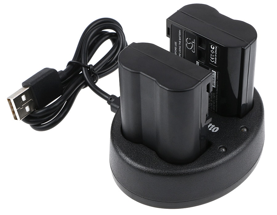 Batteri til sminkespeil for Nikon Coolpix D7000, D800, digital speilreflekskamera D800 m.fl.