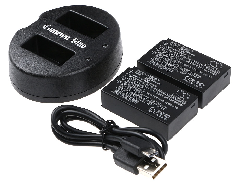 Batteri til sminkespeil for Nikon 1 J1, 1 J2, 1 J3 m.fl.