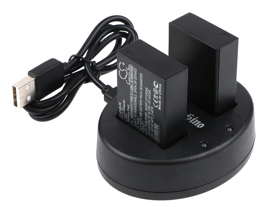 Batteri til sminkespeil for Nikon 1 J1, 1 J2, 1 J3 m.fl.
