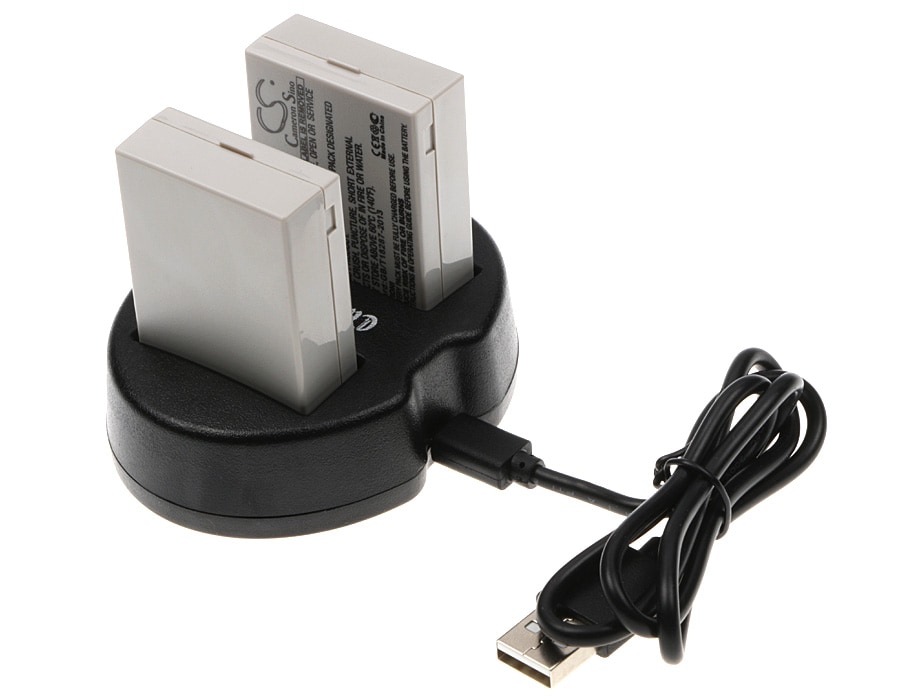 Batteri til sminkespeil for Canon EOS 550D, Rebel T2i, EOS 600D m.fl.