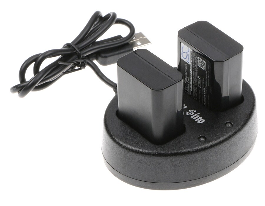 Batteri til sminkespeil for Sony NEX-5, NEX-5A, NEX-5K m.fl.