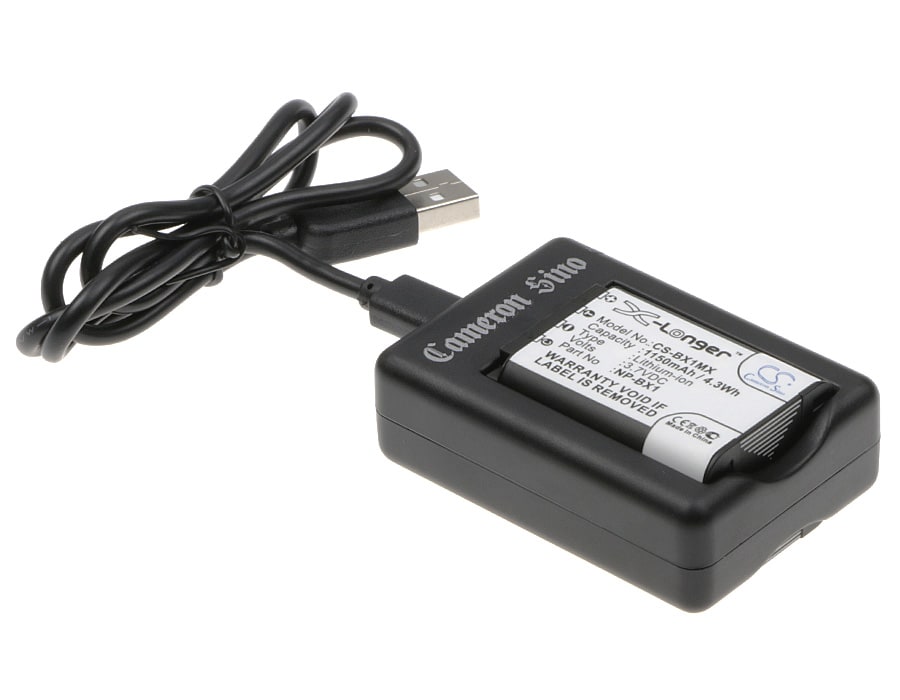 Batteri til sminkespeil for Sony Cyber-shot DSC-RX100, Cyber-shot DSC-RX100/B m.fl.