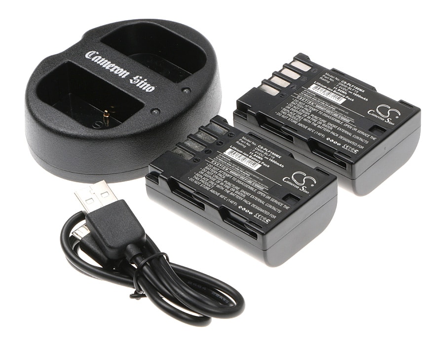 Batteri til sminkespeil for Panasonic Lumix DMC-GH3, Lumix DMC-GH3A m.fl.