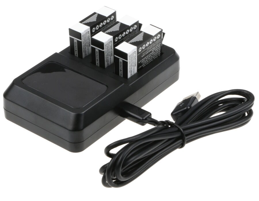 Batteri til sminkespeil for GoPro Hero 4, Hero 4 Silver, Hero 4 Black m.fl.
