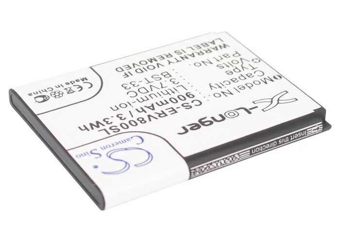 Batteri til sminkespeil for Sony Ericsson Z800, V800i, V800 m.fl.