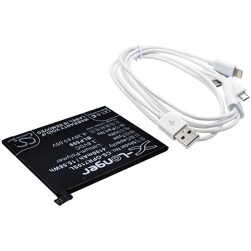 Batteri til sminkespeil for Oppo R7 Plus
