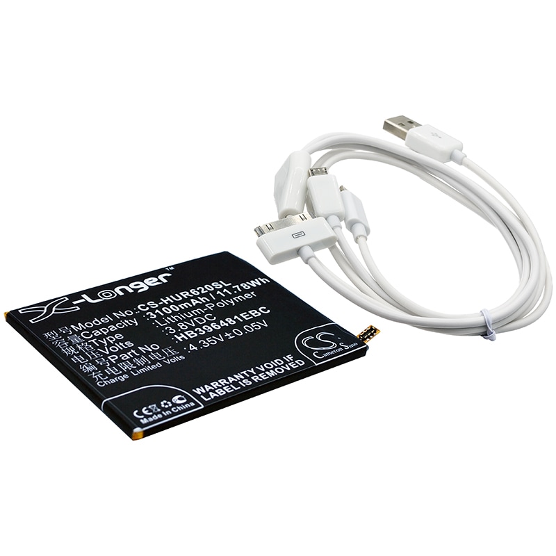 Batteri til sminkespeil for Huawei Honor 6 Extreme Edition, Honor 6 H60-L12 m.fl.