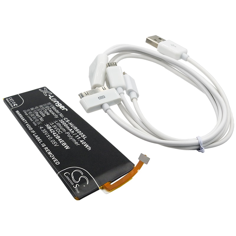 Batteri til sminkespeil for Huawei Honor 6, H60-L02, Mulan m.fl.