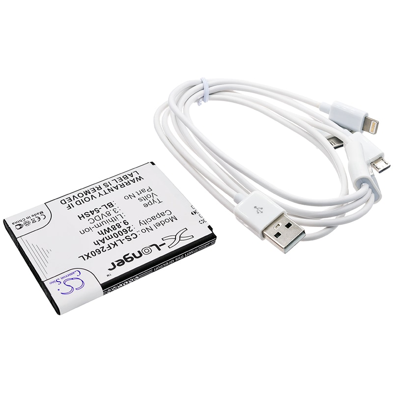 Batteri til sminkespeil for LG Optimus LTE III, F260, F260K m.fl.