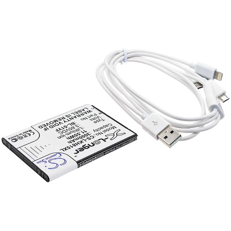 Batteri til sminkespeil for LG G4, H815T, H818P m.fl.
