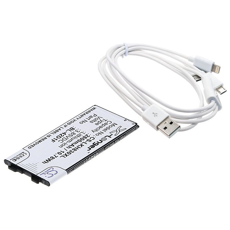 Batteri til sminkespeil for LG G5, H830, G5 Lite m.fl.