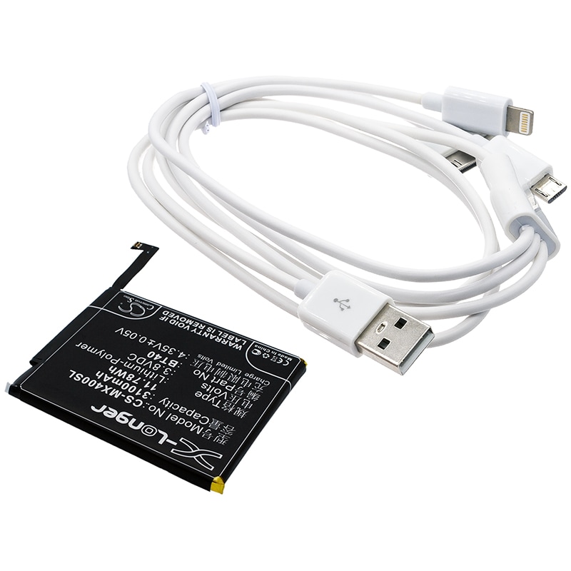Batteri til sminkespeil for Meizu MX4