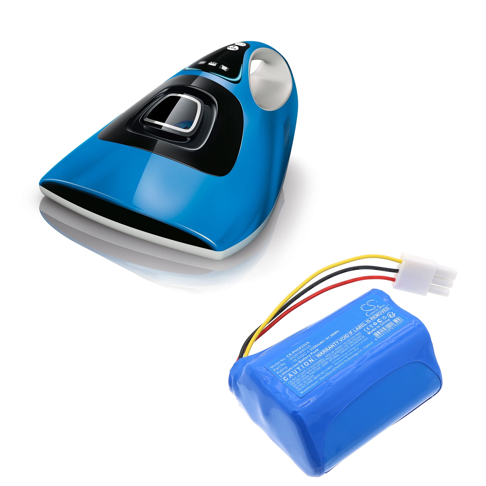 Batteri til støvsugeren Philips FC6231, FC6232, FC6331