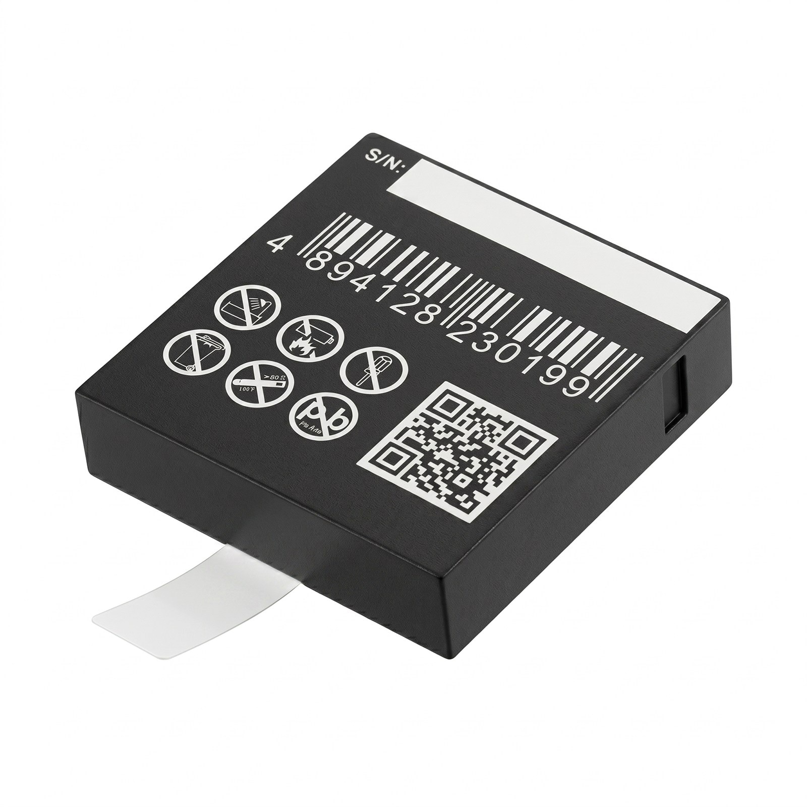 Batteri til kroppskamera for PatrolEyes HD DV6-RB