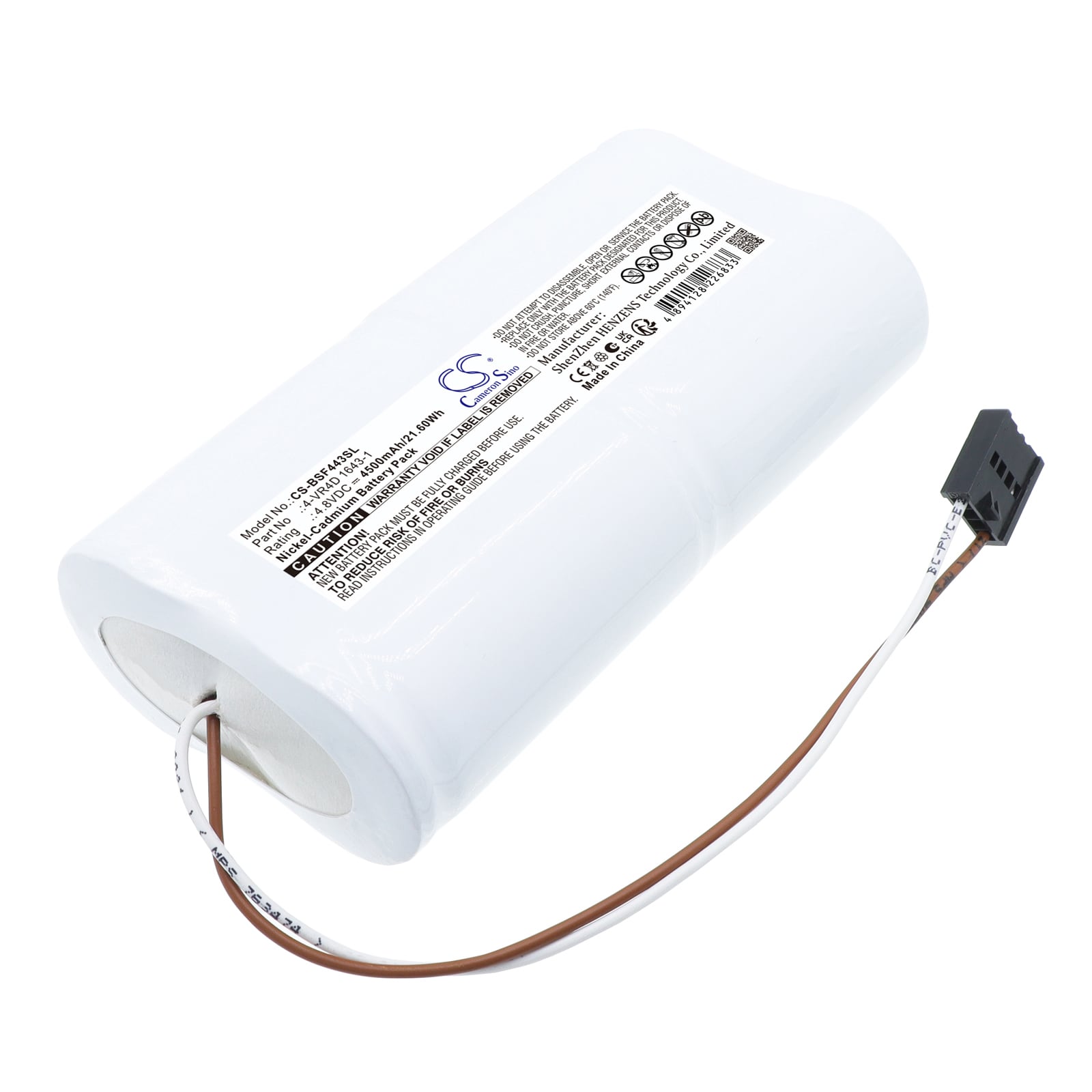 Batteri til kartlegging og testing, utstyr til Bosch 680 S, FACOM GTR68, FWA 4430 m.fl.