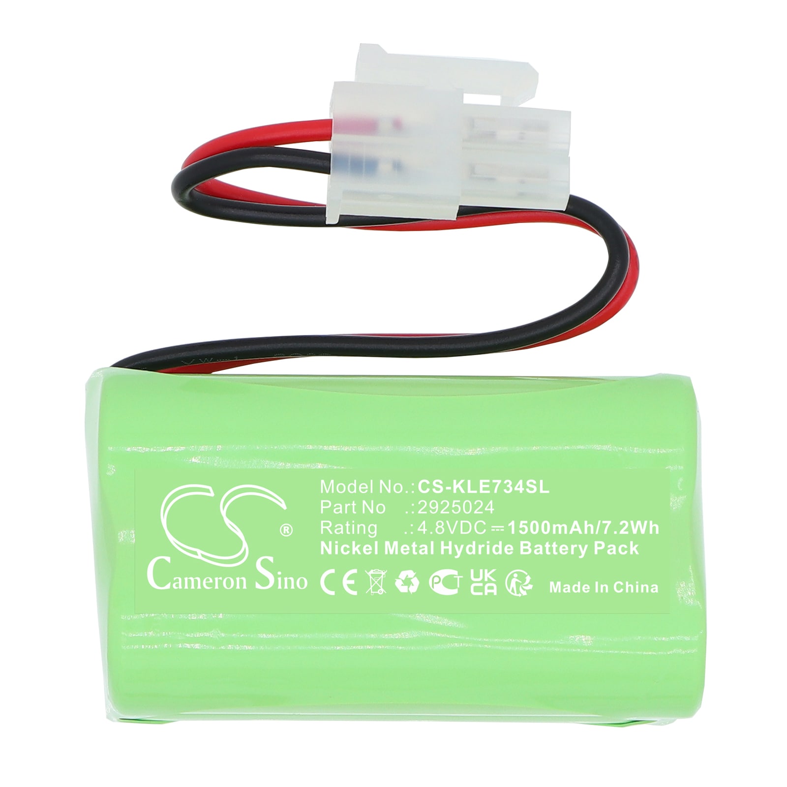 Batteri til LED-lampe for Uniled 4 HT AA 1200, 138057, 290044 m.fl.