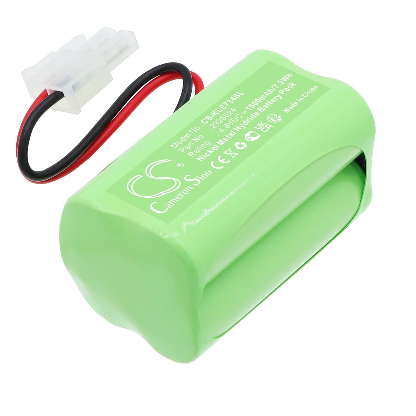 Batteri til LED-lampe for Uniled 4 HT AA 1200, 138057, 290044 m.fl.