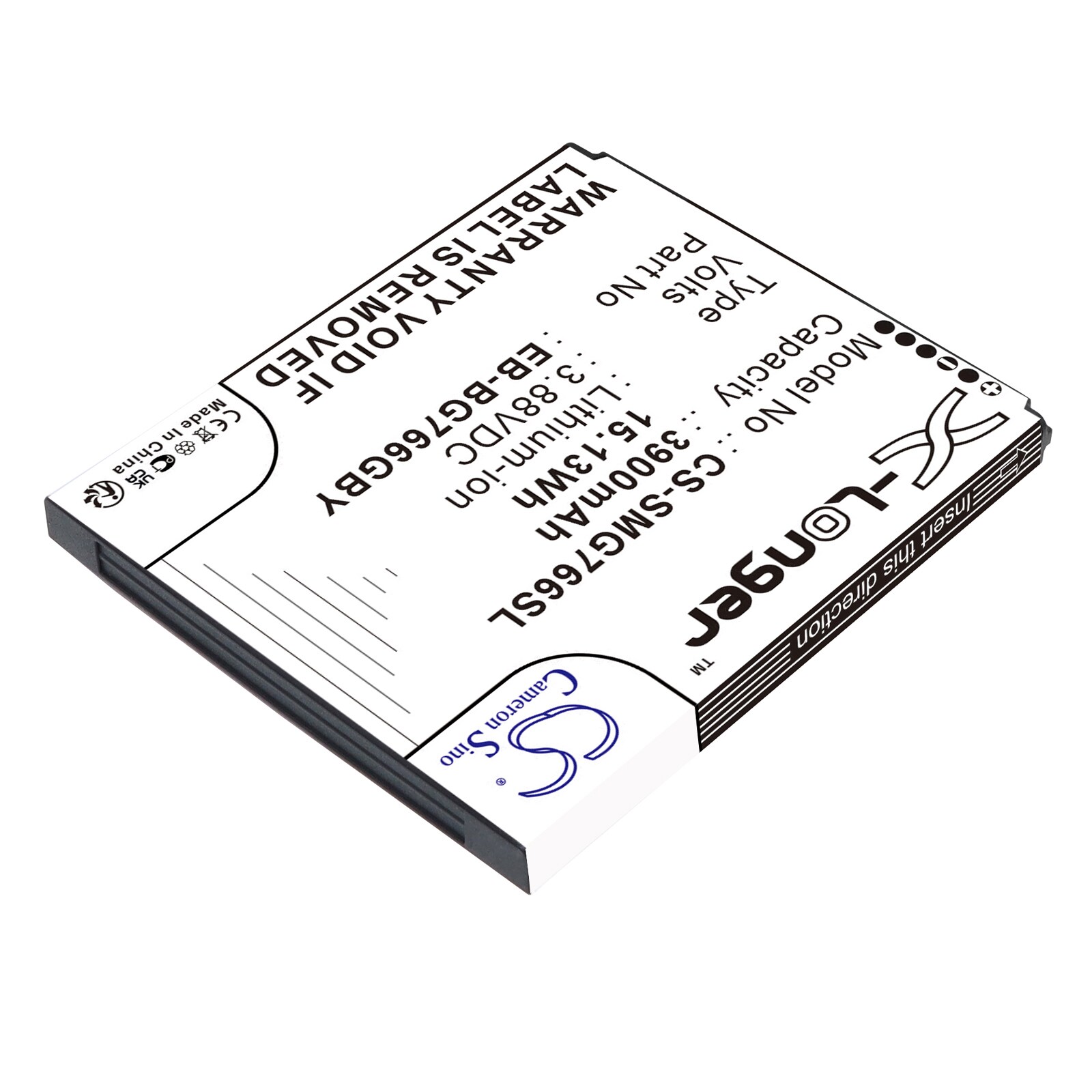 Batteri til mobiltelefon, smarttelefon for Samsung Galaxy XCover7 Pro, SM-G766B m.fl.