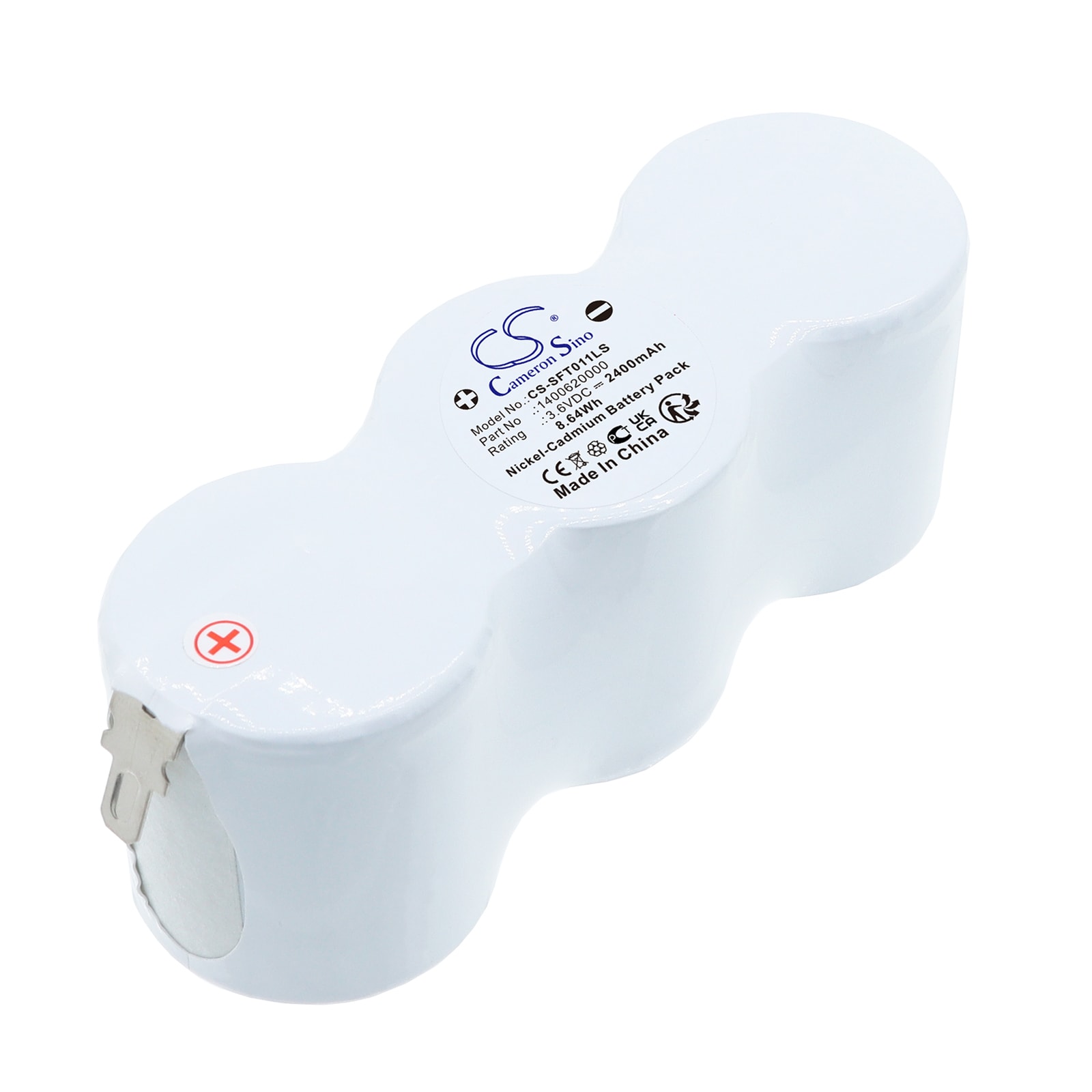 Batteri til nødbelysning for Van Lien 3D2.0HT, 801861, 1190011V m.fl.