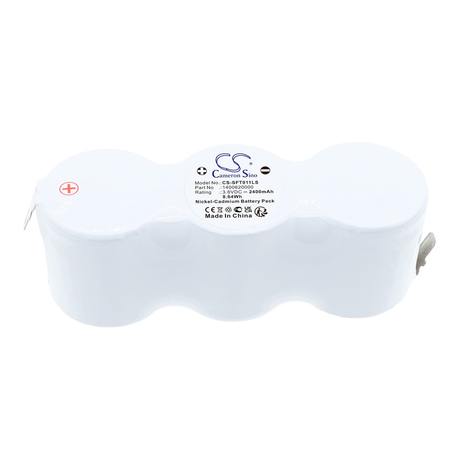Batteri til nødbelysning for Van Lien 3D2.0HT, 801861, 1190011V m.fl.