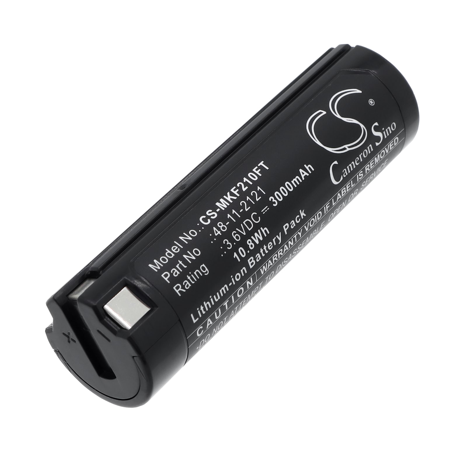 Batteri til lommelykt for Milwaukee 2112-21, 2114-21, 2128-21 m.fl.