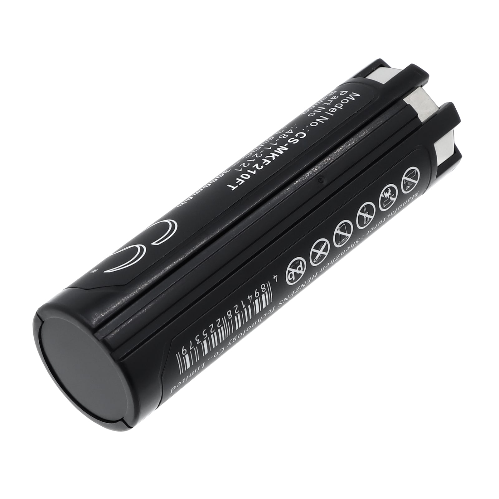 Batteri til lommelykt for Milwaukee 2112-21, 2114-21, 2128-21 m.fl.